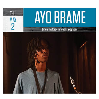 Ayo Brame @ Yoshis May 2nd – Emerging force in Tenor Saxophone
